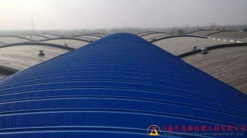 揚(yáng)州糧庫倉間罩棚新建工程