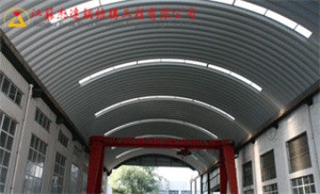 拱形屋頂壓型設備：914-750型